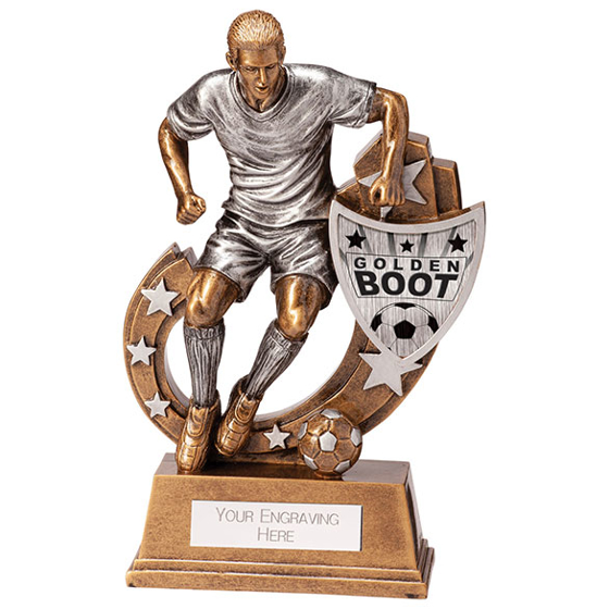 Galaxy Football Gold Boot Award 205mm