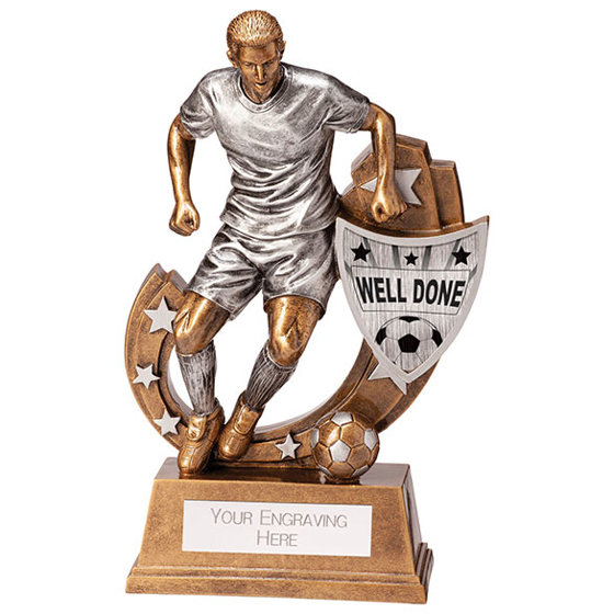 Galaxy Football Well Done Award 245mm