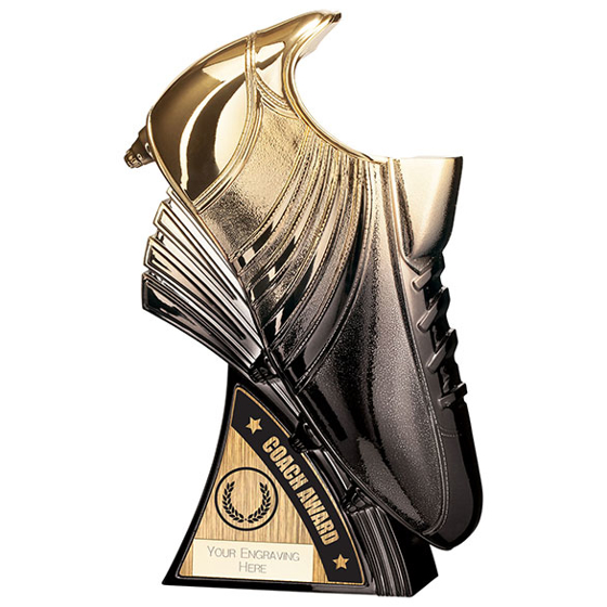 Power Boot Heavyweight Coach Award Gold to Black 250mm