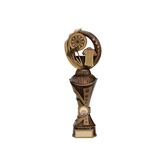 Renegade Darts Heavyweight Award Antique Bronze & Gold 300mm