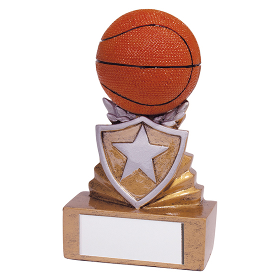 Shield Basketball Mini Award 95mm