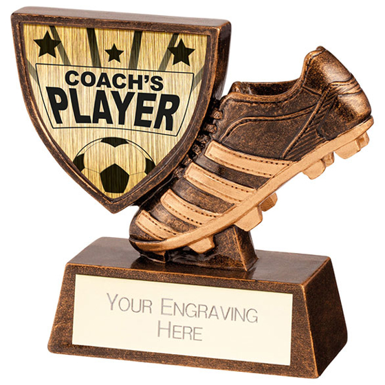 Tempo Football Coach's Player Award 75mm
