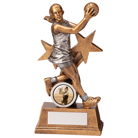 Warrior Star Netball Award 165mm