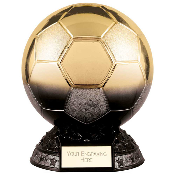 Picture of Elite Football Heavyweight Award Black & Gold 145mm