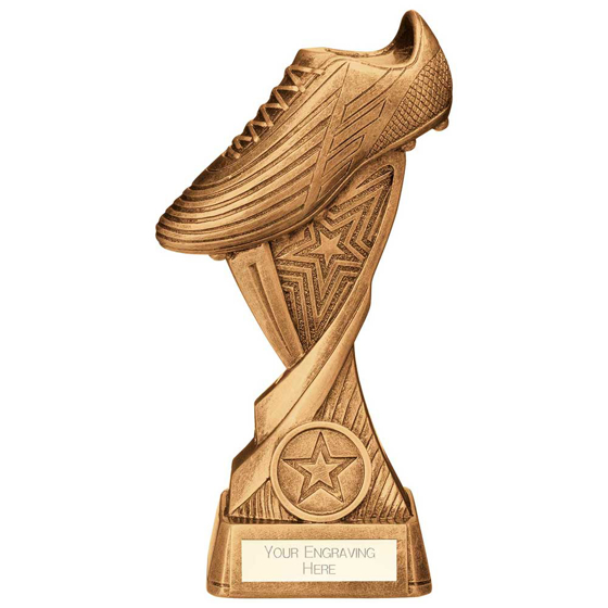 Picture of Volley Football Boot Award Antique Gold 175mm