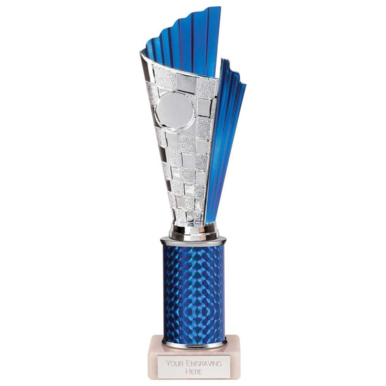 Picture of Flash Plastic Trophy Blue 290mm