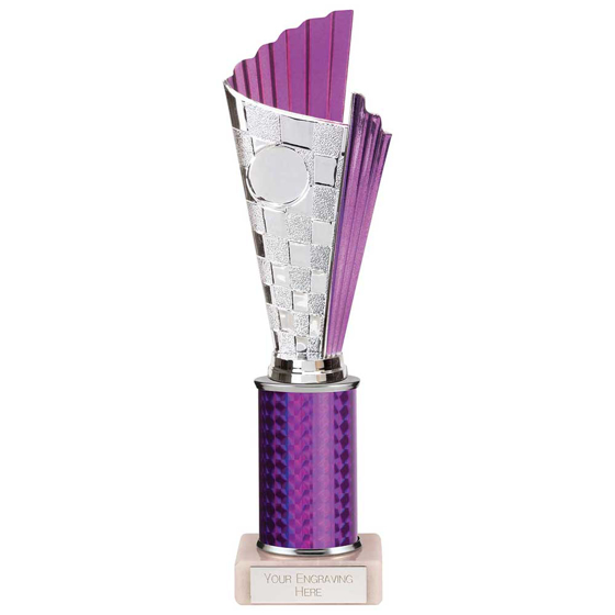 Picture of Flash Plastic Trophy Purple 290mm