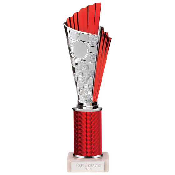 Picture of Flash Plastic Trophy Red 290mm