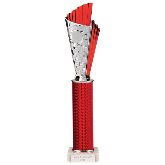 Picture of Flash Plastic Trophy Red 365mm