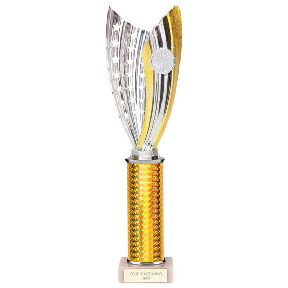 Picture of Glamstar Plastic Trophy Gold 355mm