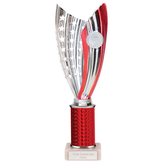 Picture of Glamstar Plastic Trophy Red 305mm