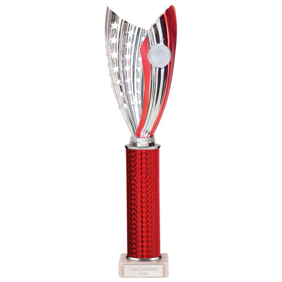 Picture of Glamstar Plastic Trophy Red 380mm