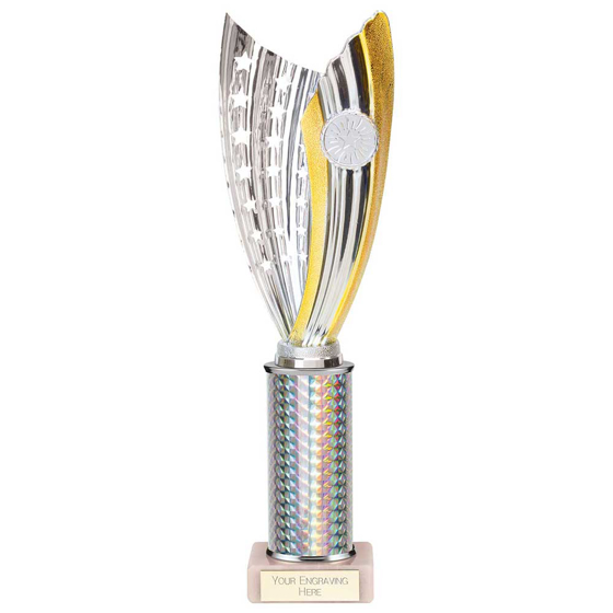 Picture of Glamstar Plastic Trophy Silver 330mm