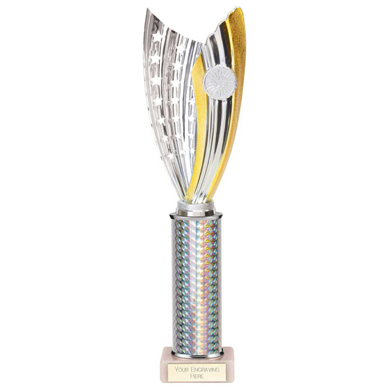 Picture of Glamstar Plastic Trophy Silver 355mm