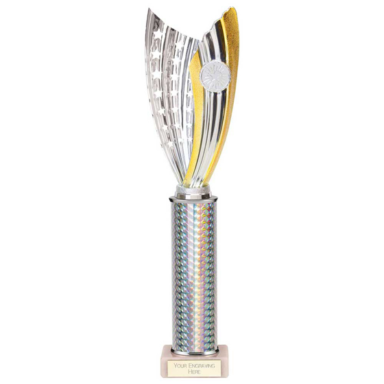 Picture of Glamstar Plastic Trophy Silver 380mm