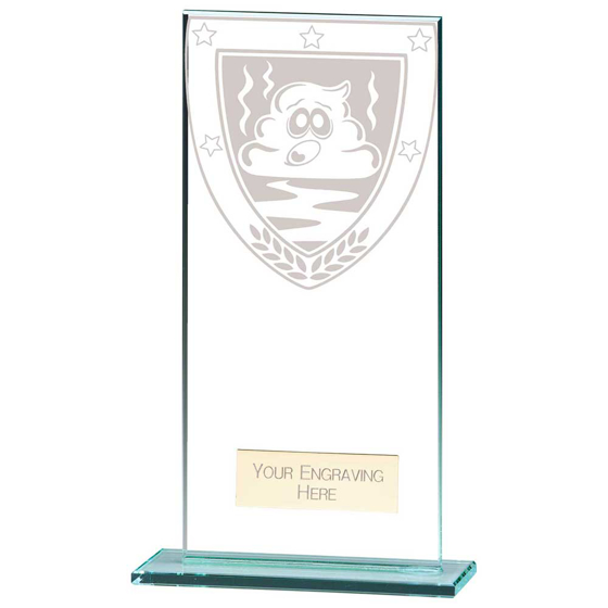 Picture of Millennium Poo Jade Glass Award 180mm