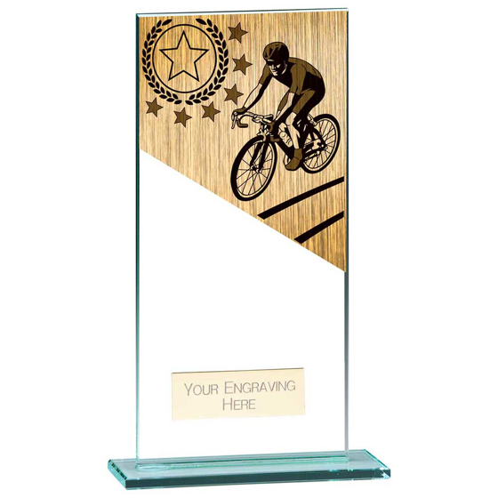 Picture of Mustang Cycling Jade Glass Award 110mm