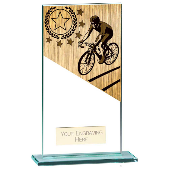 Picture of Mustang Cycling Jade Glass Award 125mm