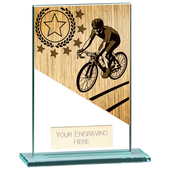 Picture of Mustang Cycling Jade Glass Award 160mm