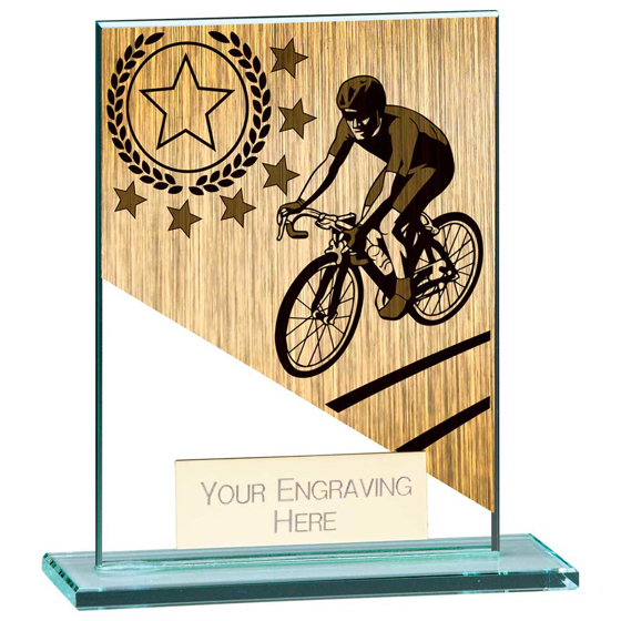 Picture of Mustang Cycling Jade Glass Award 180mm