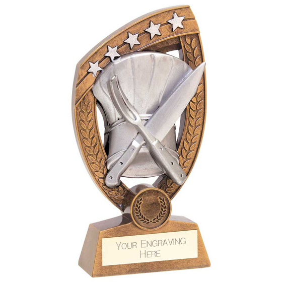 Picture of Patriot Cooking Award Antque Silver 180mm