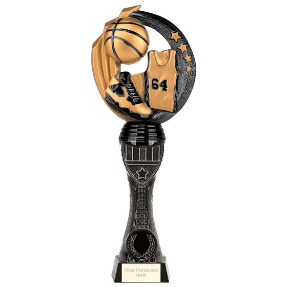 Picture of Renegade Heavyweight Basketball Award Black 250mm