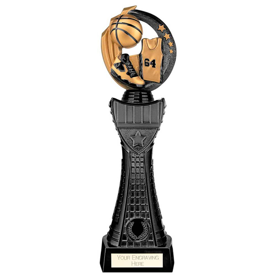 Picture of Renegade Heavyweight Basketball Award Black 335mm