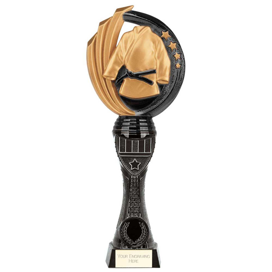 Picture of Renegade Heavyweight Martial Arts Award Black 250mm