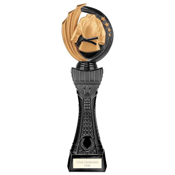 Picture of Renegade Heavyweight Martial Arts Award Black 310mm