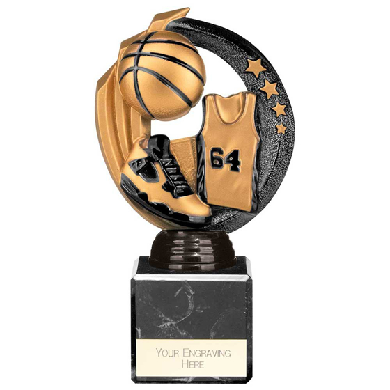 Picture of Renegade Legend Basketball Award Black 175mm