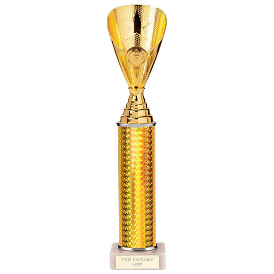 Picture of Rising Stars Plastic Trophy Gold 330mm