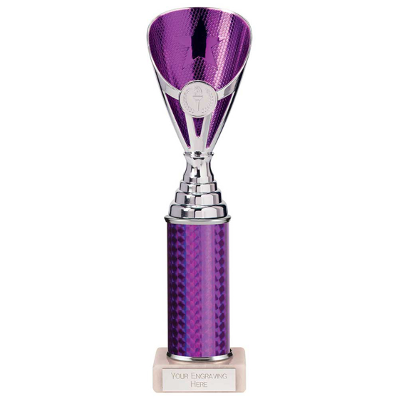 Picture of Rising Stars Plastic Trophy Purple 280mm