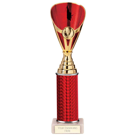 Picture of Rising Stars Plastic Trophy Red 280mm