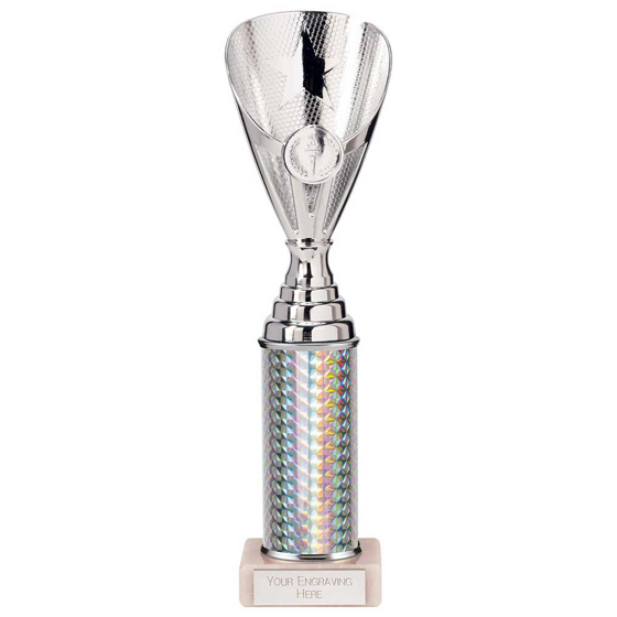 Picture of Rising Stars Plastic Trophy Silver 280mm