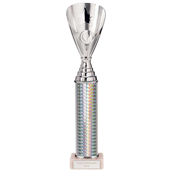 Picture of Rising Stars Plastic Trophy Silver 330mm