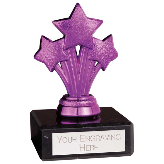 Picture of Supernova Trophy  Purple 90mm