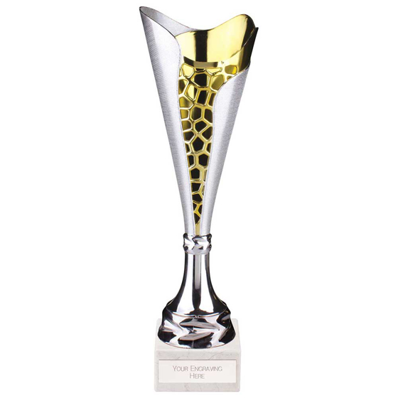 Picture of Utopia Classic Cup Silver & Gold 345mm