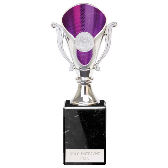 Picture of Wizard Legend Trophy Silver & Purple 220mm