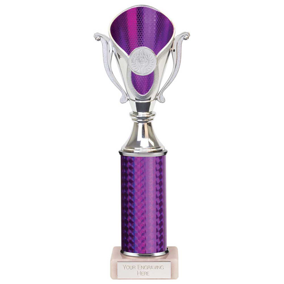 Picture of Wizard Plastic Trophy Purple 290mm