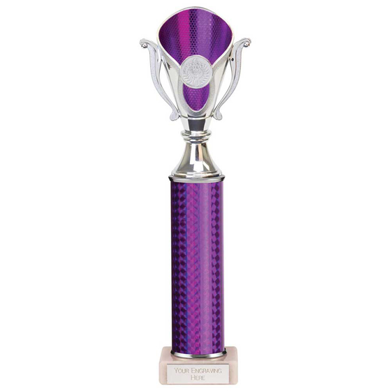 Picture of Wizard Plastic Trophy Purple 340mm