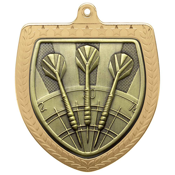 Picture of Cobra Darts Shield Medal Gold 75mm
