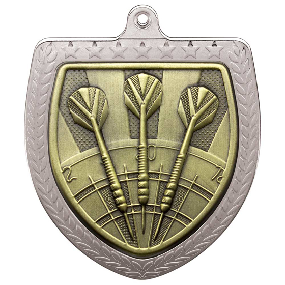 Picture of Cobra Darts Shield Medal Silver 75mm