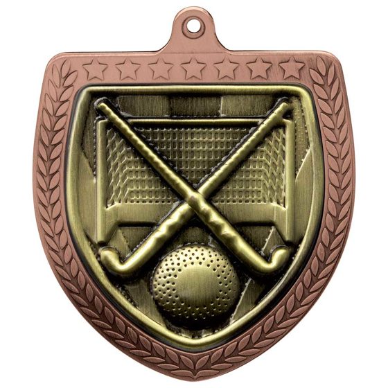 Picture of Cobra Field Hockey Shield Medal Bronze 75mm