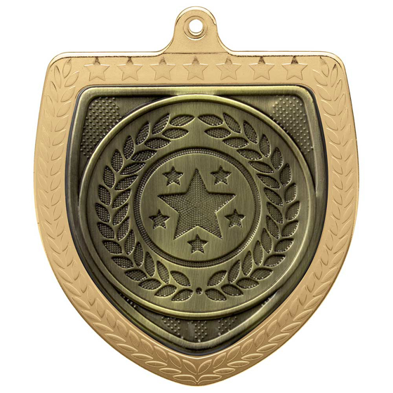 Picture of Cobra Multi-Sport Shield Medal Gold 75mm