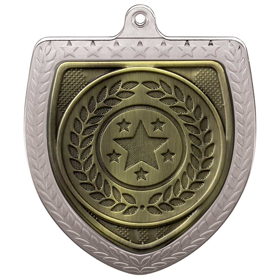 Picture of Cobra Multi-Sport Shield Medal Silver 75mm