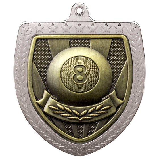 Picture of Cobra Pool Shield Medal Silver 75mm