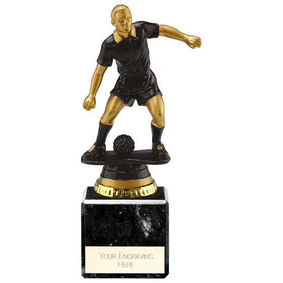 Picture of Cyclone Football Player Male Black & Gold 180mm