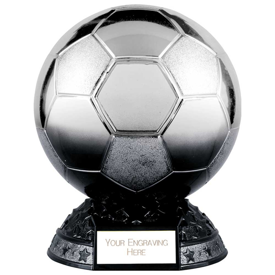 Picture of Elite Football Heavyweight Award Platinum to Black 145mm