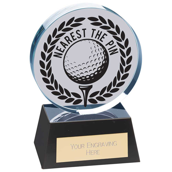 Picture of Emperor Nearest Pin Crystal Award 125mm