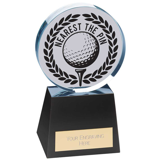 Picture of Emperor Nearest Pin Crystal Award 155mm